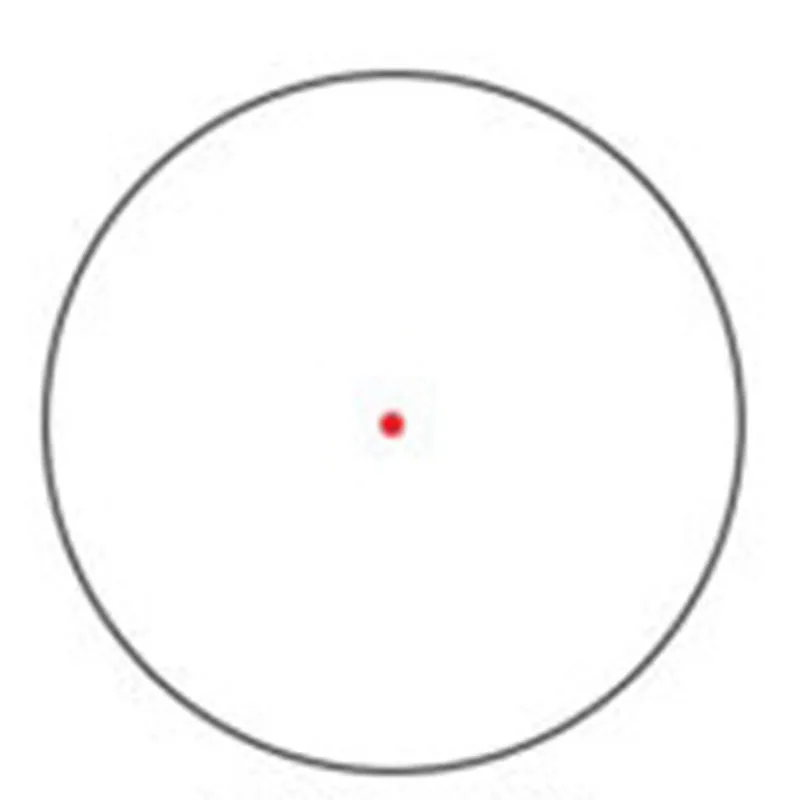 Тактический Микро Мини 1x красный точечный прицел 20 мм Пикатинни Крепление
