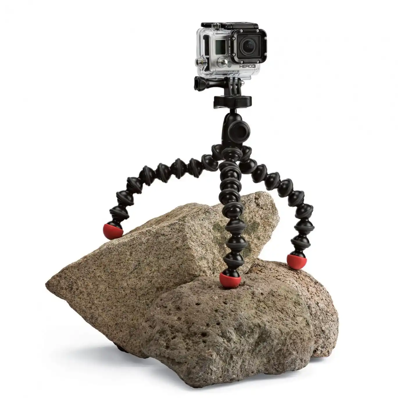 GorillaPod для фото и GoPro камер Action Tripod with Mount for (черный/красный)|Штативы| |
