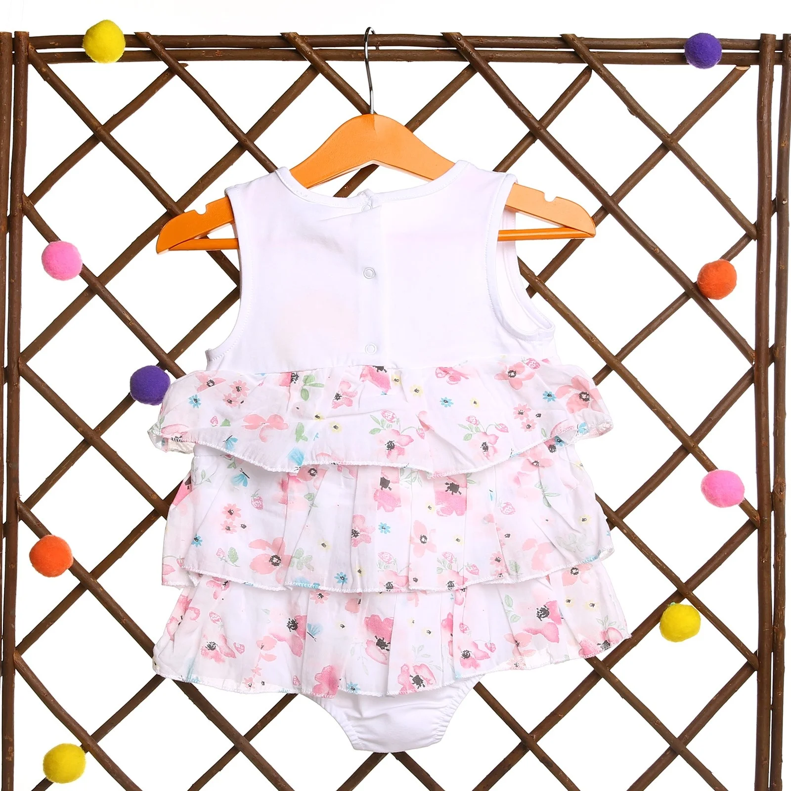Ebebek HelloBaby/платье в цветочек для маленьких девочек; боди