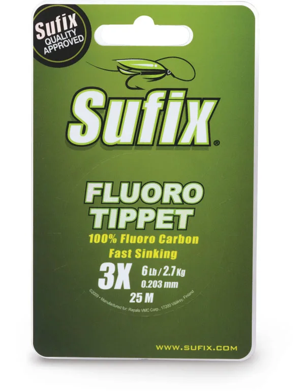 Леска SUFIX Fluoro Tippet прозрачная 25м 0.318мм 5.4кг|Рыболовные лески| |