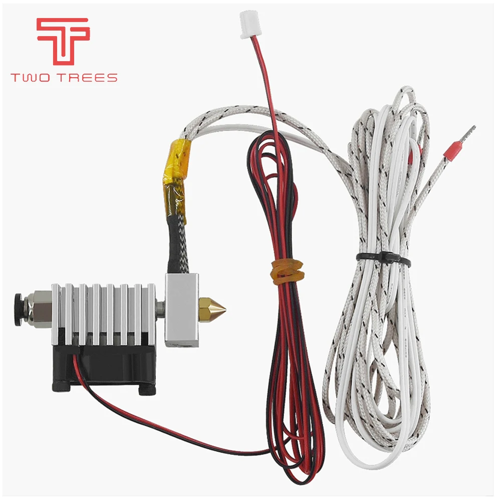 Экструдер для 3D принтера Twotrees MK8 экструдер J head 24 В деталь Алюминиевый экструдера 1