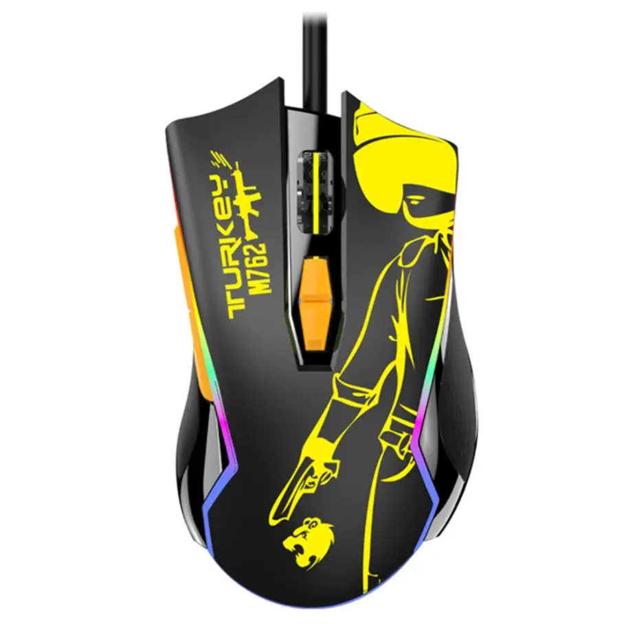 

Katsuta M-762 RGB 4800 DPI Gaming Gaming Mouse