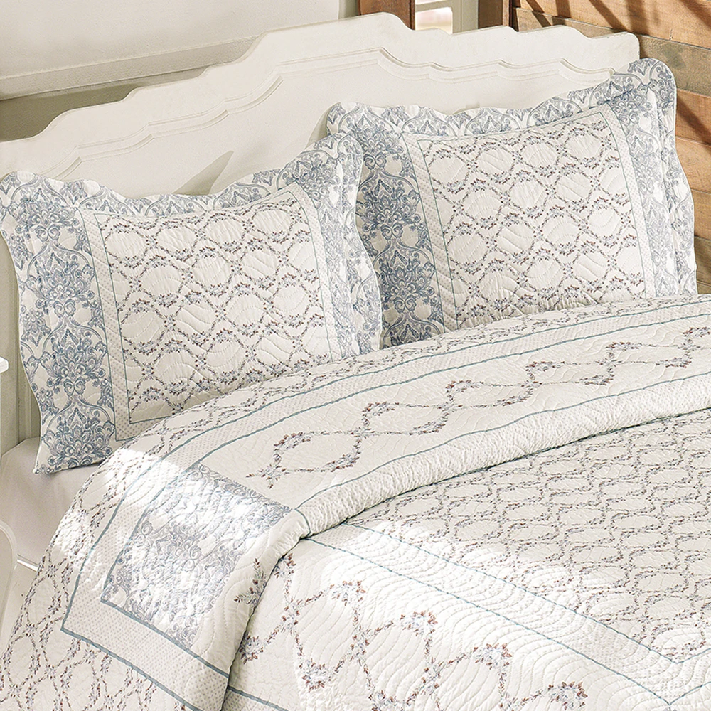 My blanket Lisa Double Personality Quilted Bedspread Stylish Design Reasonable Price Easily Ironed Fast Shipping Air Permeable Fabric | Дом и