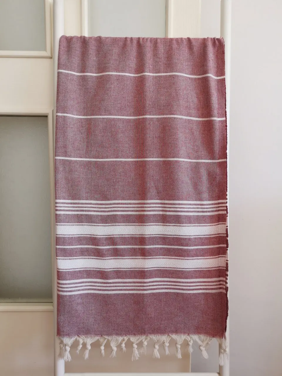 

WONDERFULSOFT Turkish TEXTILE Peshtemal Peshtemal, Bath Towel, Beach Towel, Herringbone Plum, Peshtemal FREE SHİPPİNG