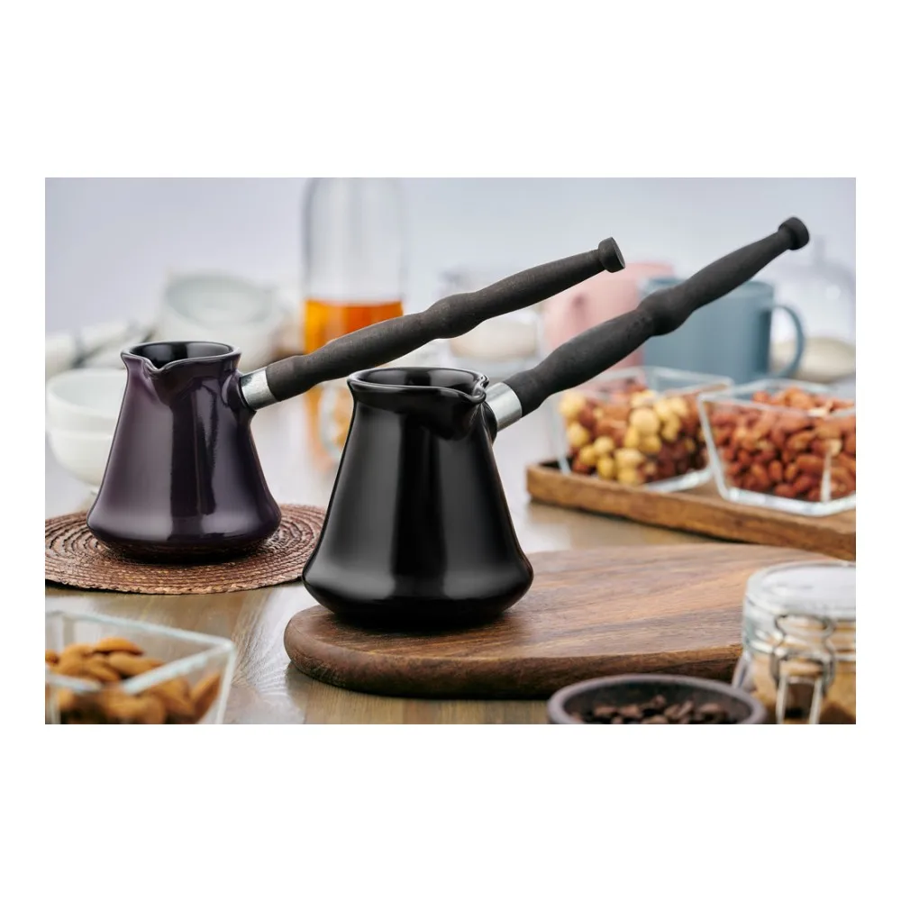 Турка керамическая Ceraflame Ibrik Classic 0 3л сливовый цвет d93213|Кофейники| |