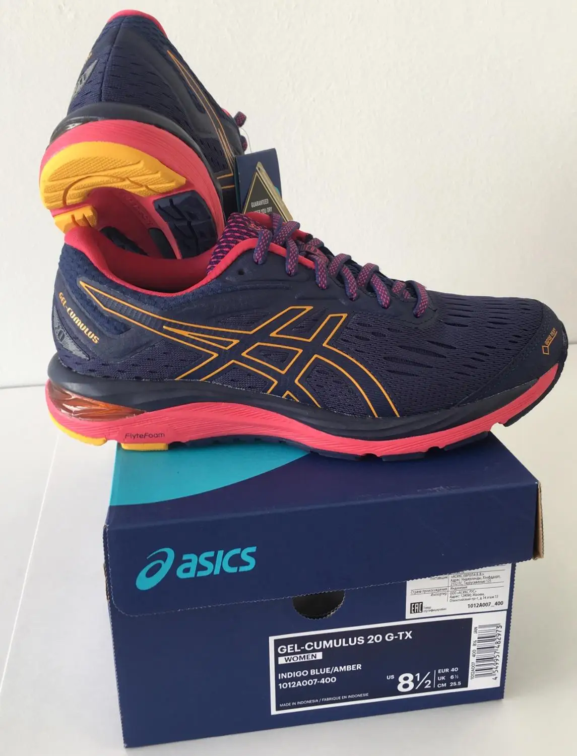 Кроссовки ASICS (гель-кумулус 20 G-TX) женские TmallFS SportFS | Спорт и развлечения