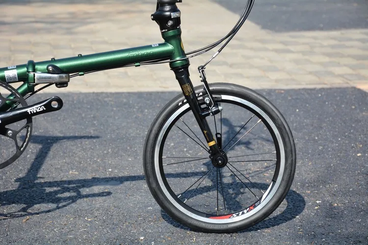 Fnhon Gust CR-MO стальной складной велосипед 1" 305 349 Minivelo мини веловелосипед городской коммутирующий велосипед V тормоз 9 скоростей