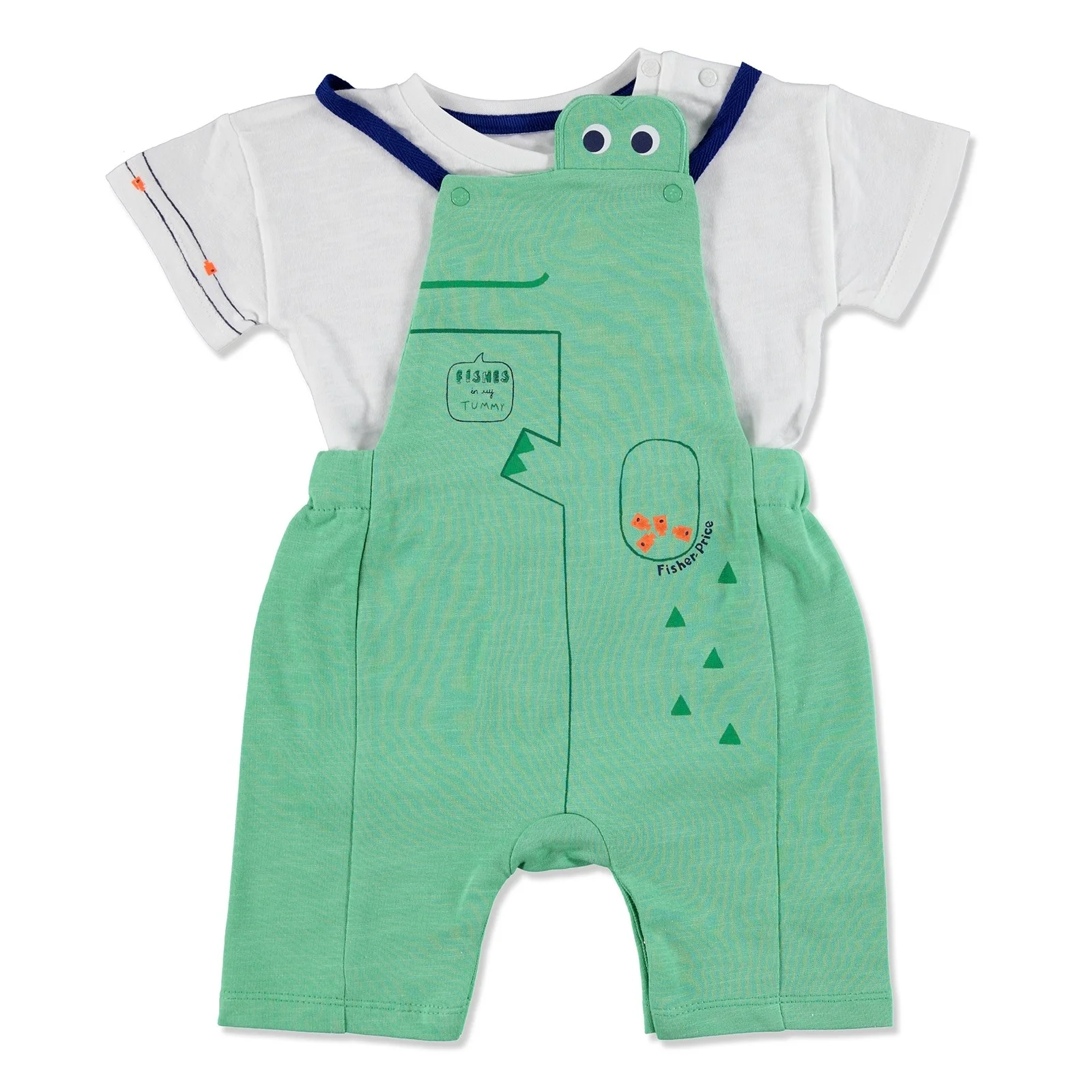Ebebek Fisher Price/Летний короткий комбинезон для маленьких мальчиков комплект с