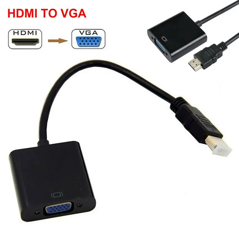 Преобразователь HDMI в VGA-это конвертер преобразовывание цифрового сигнала hd video
