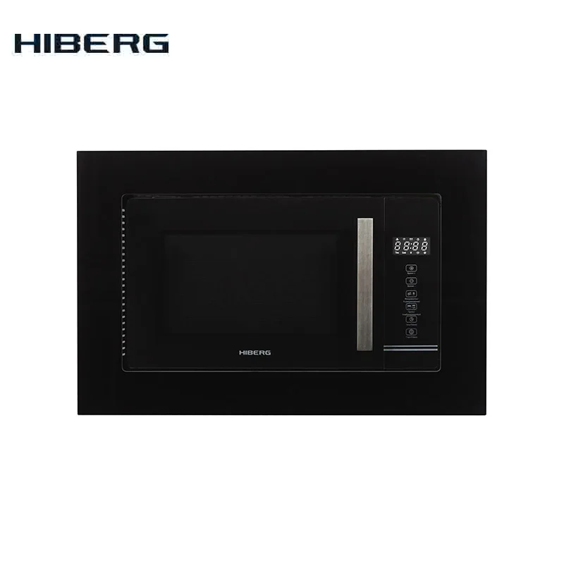 Встраиваемая микроволновая печь HIBERG VM 6502 B объём 20л технология 3D-SURROUND без