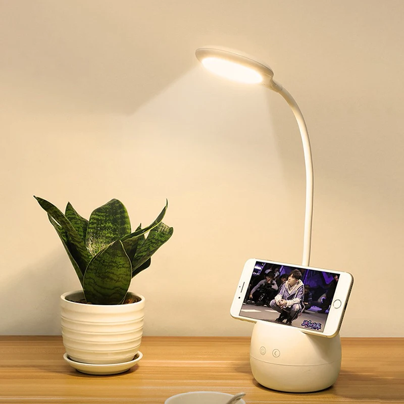 Светодиодный книжный светильник EeeToo перезаряжаемый через USB ночник с сенсорным