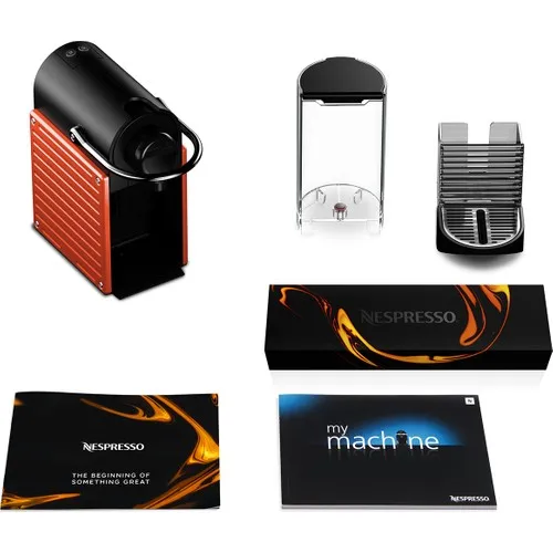 Кофемашина Nespresso C61 с Красной оболочкой | Бытовая техника