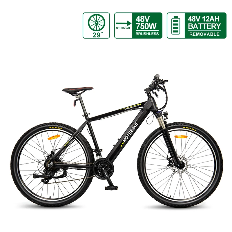 

48V 750W Electric Powered Bike 29*2.1 Inch Specialized Electric Bike For Sale A6AH26