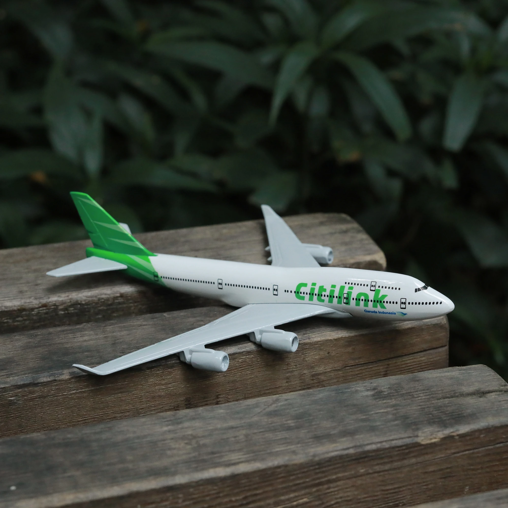 

Indonesian Airlines Citilink B747 Aircraft Model 6" Metal Airplane Diecast Mini Collection Toys