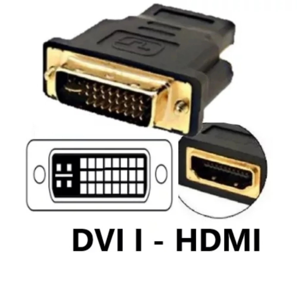 Переходник Адаптер Dvi D на hdmi DVI I HDMI dual link подключай компьютер ноутбук проектор
