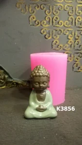 Buddha  silikon kalıp mujm kalıbı dekorasyon ev dekoru süsleme
