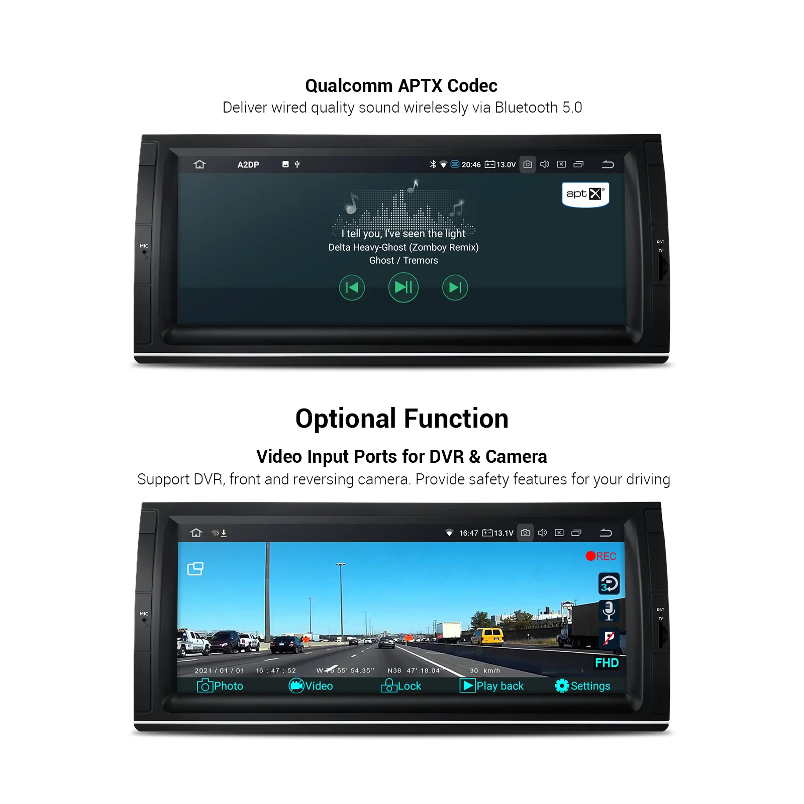 XTRONS Qualcomm Bluetooth 5 0 AptX 10 25 ''IPS Android PX6 автомобильный стерео плеер GPS для BMW X5 E53 1999-