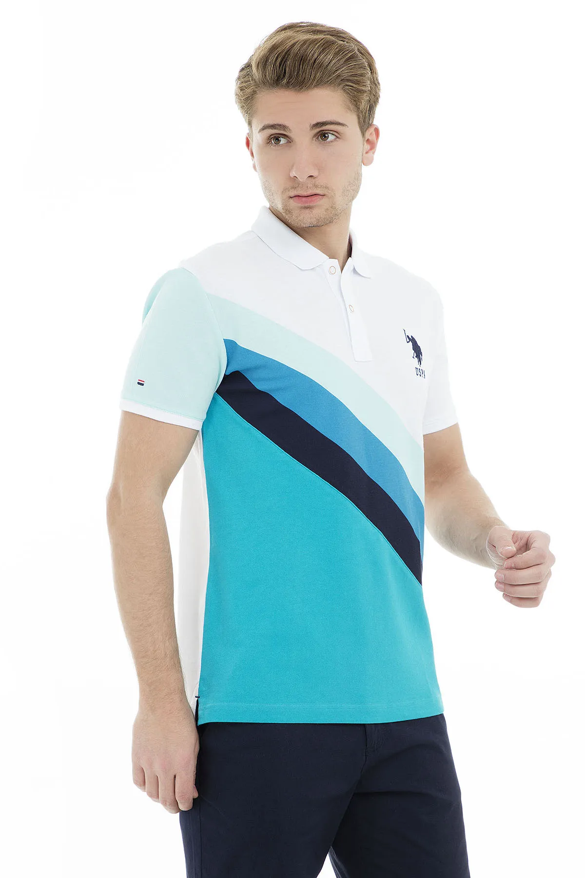 U. S. Polo футболки мужские shirirt G081SZ011 743994 | Мужская одежда