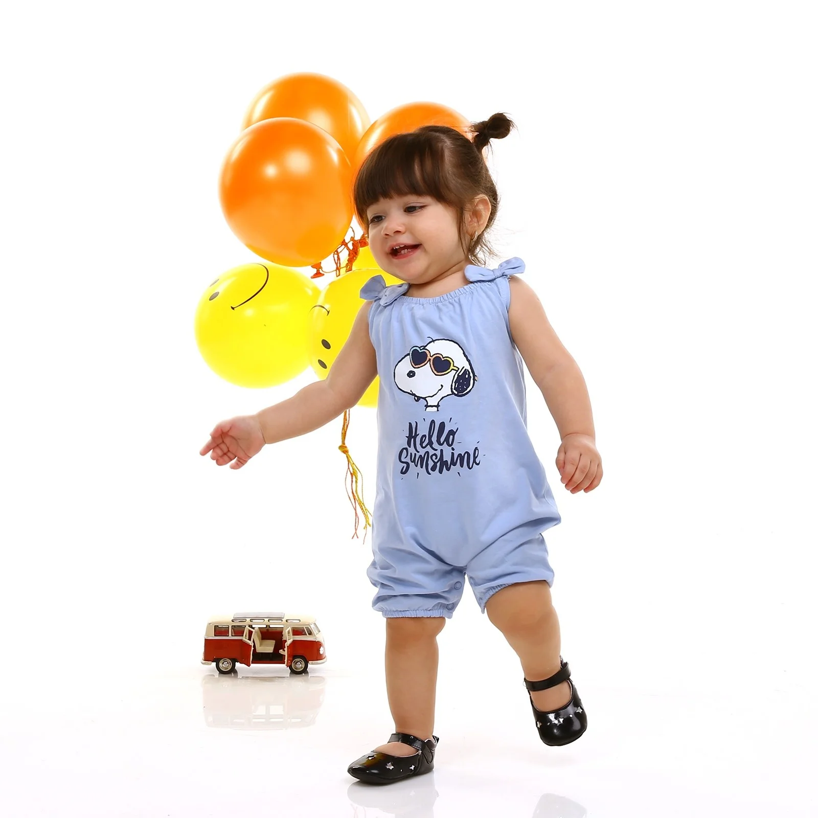 Ebebek/комбинезон без рукавов с принтом арахис Снупи для маленьких девочек |