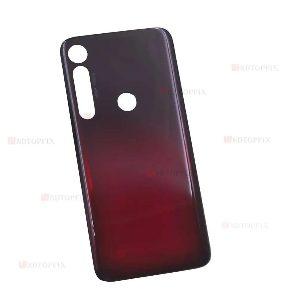 Новинка Крышка батарейного отсека для Motorola Moto G8 Play Задняя стеклянная панель