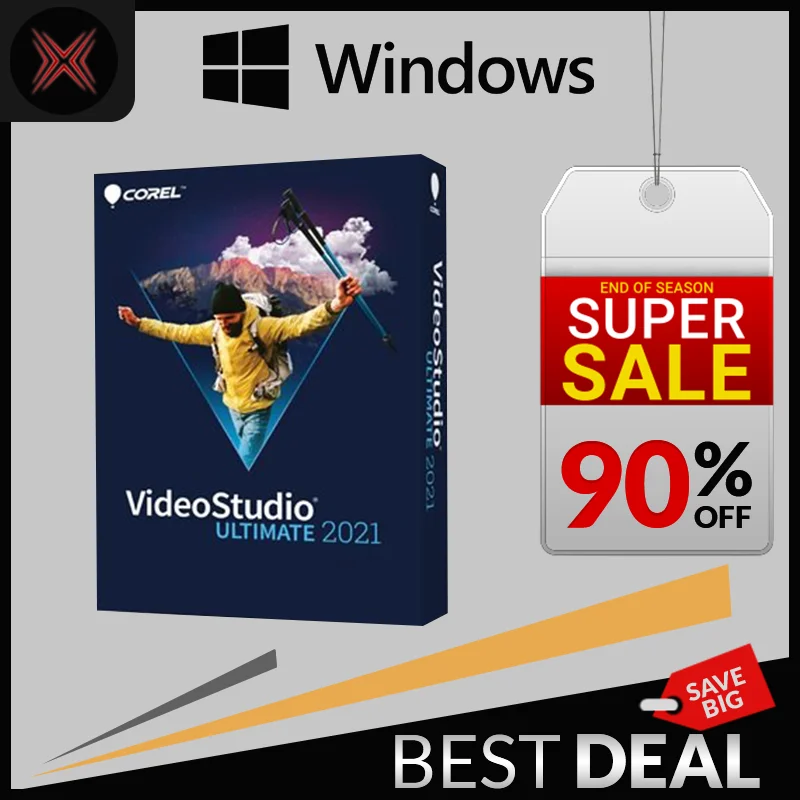 

Corel VideoStudio Ultimate 2021 license for life