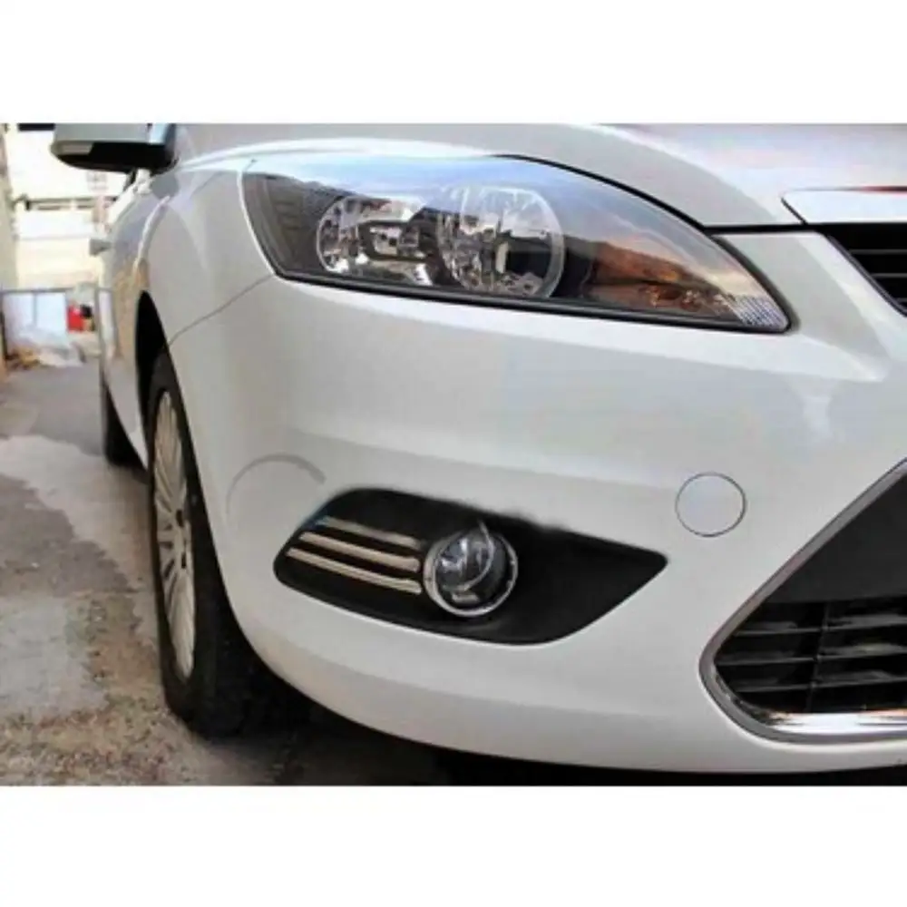 Хромированные Противотуманные фары для Ford Focus 2 HB модели 6 шт. внешний аксессуар из