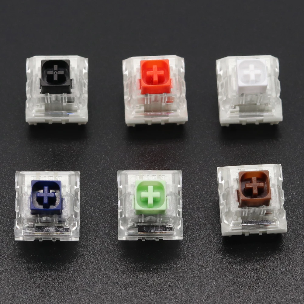 

Kailh Box Switch for Mechanical Keyboard RGB 3pin Linear Clicky Tactile 45g 65g MX Switches Game for Mechanical Keyboard