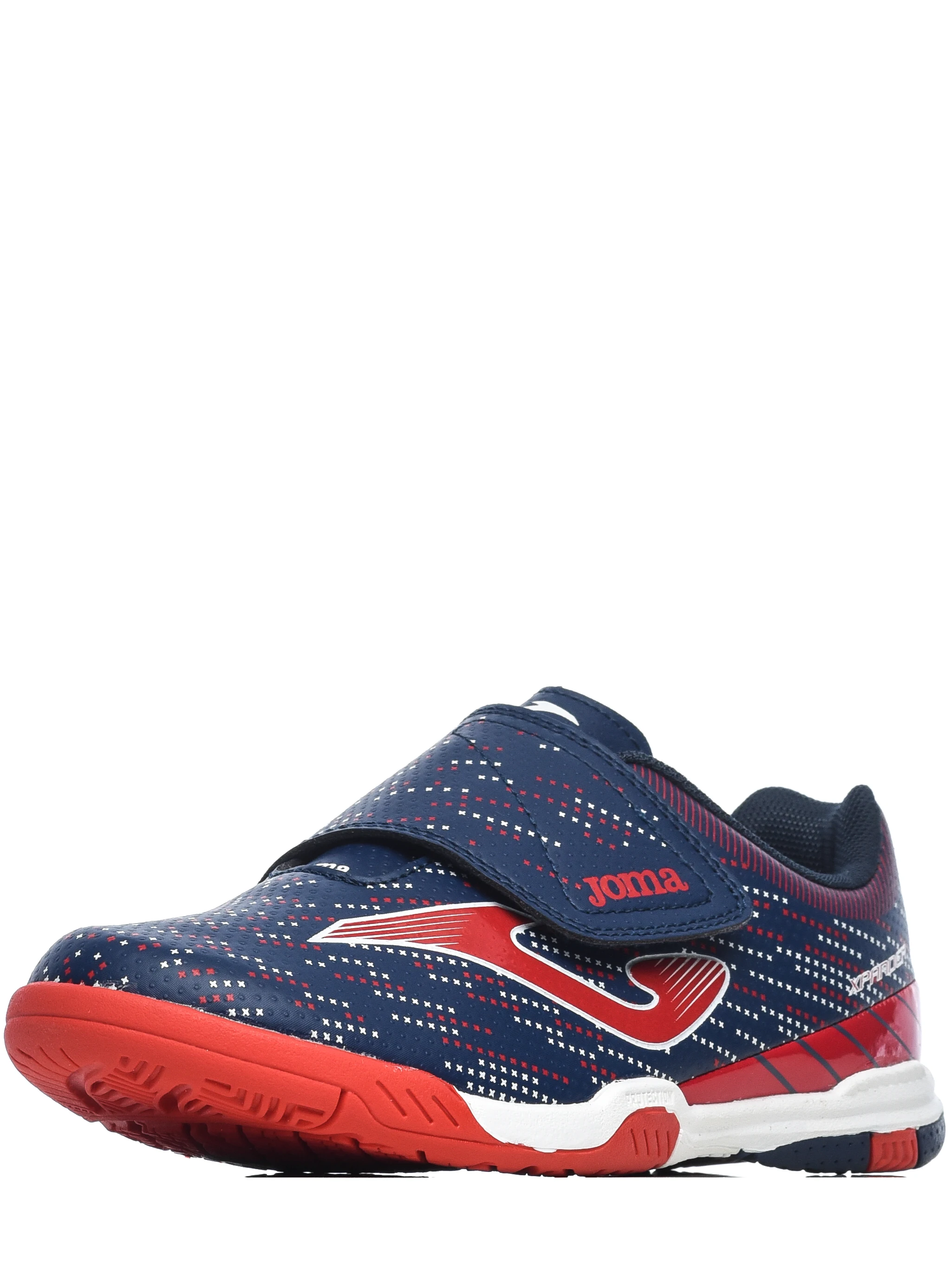 Joma. Futsal shoes Xpander dark blue Lightweight Durable Equipment High Quality Sport Mini Football Artificial Cleats Double Sole Grass Lawn Comfort