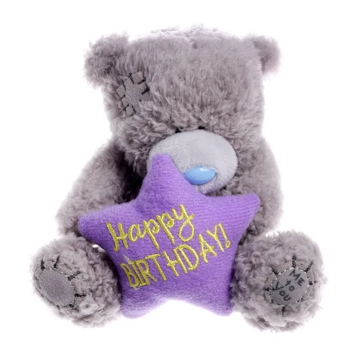 Игрушка мягкая Мишка Тедди звезда 10 см |