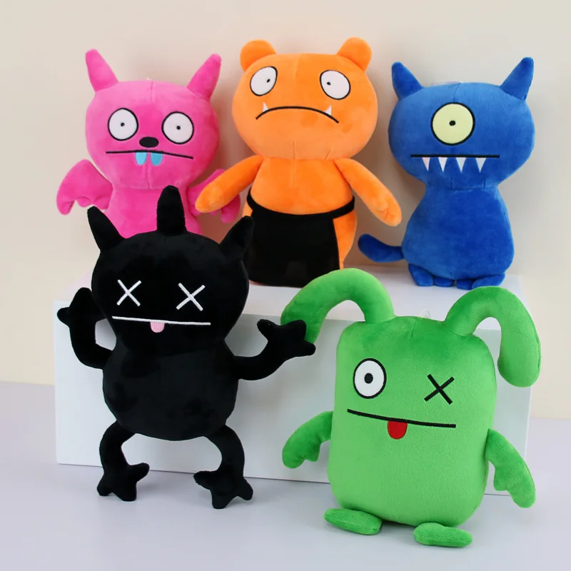 

Kawaii Uglydoll Movie Plush Toy Anime Ox Moxy Lucky Bat plushie Soft Stuffed Animals Dolls Ugly Cartoon Pillow For Children Kids