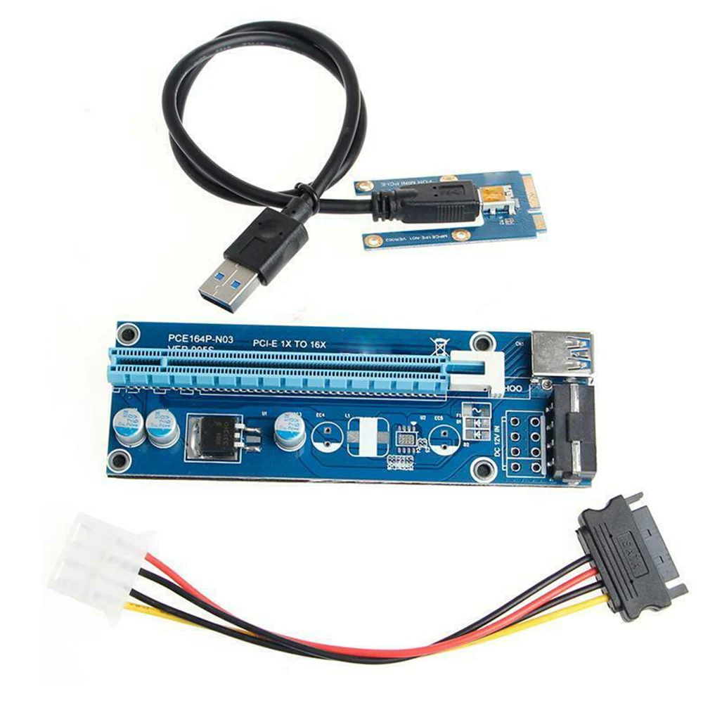 карта расширения mini pci e к pci express 16x кар