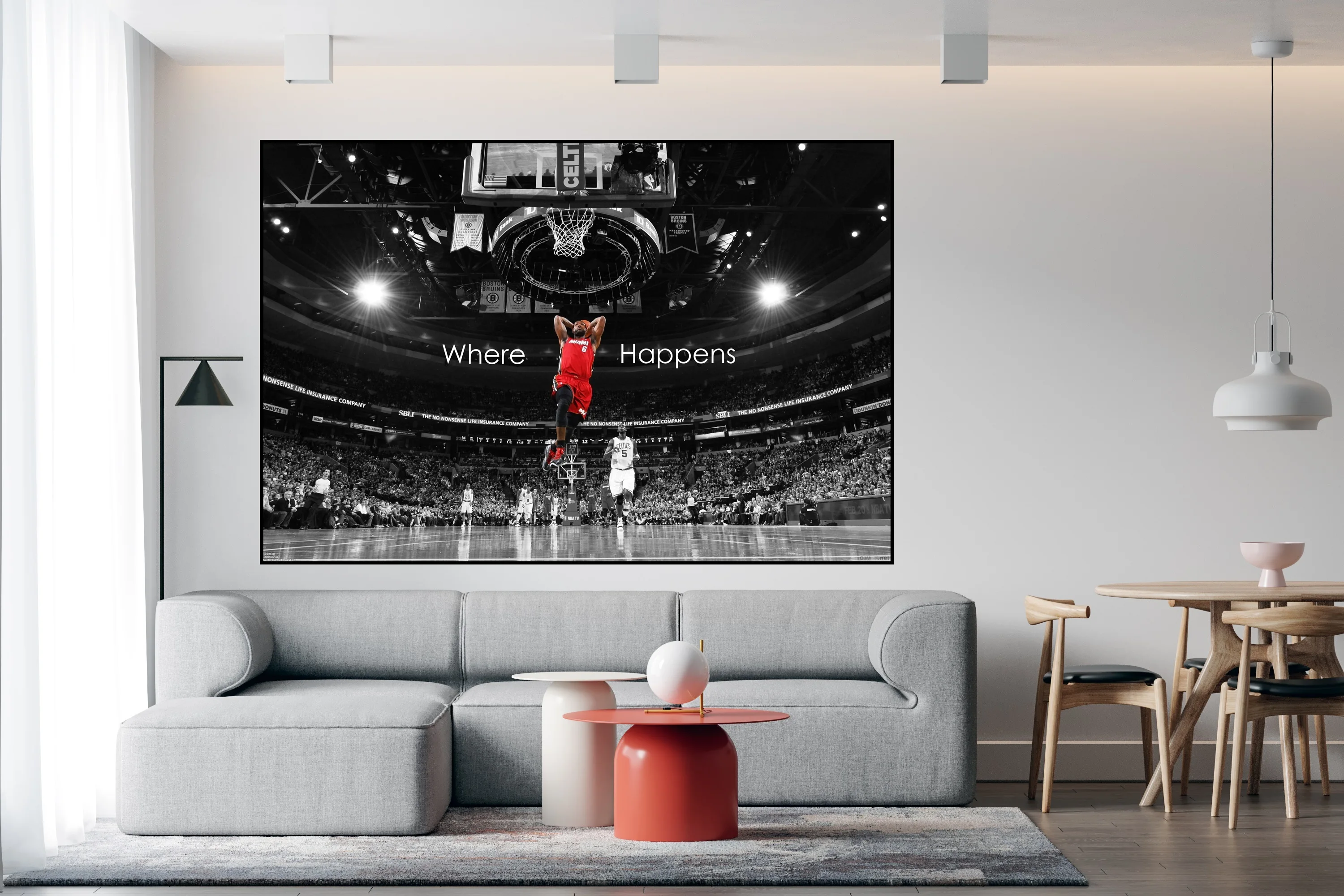 Наклейка на стену Nba баскетбольная легенда Коби Брайант Леброн Джеймс карри