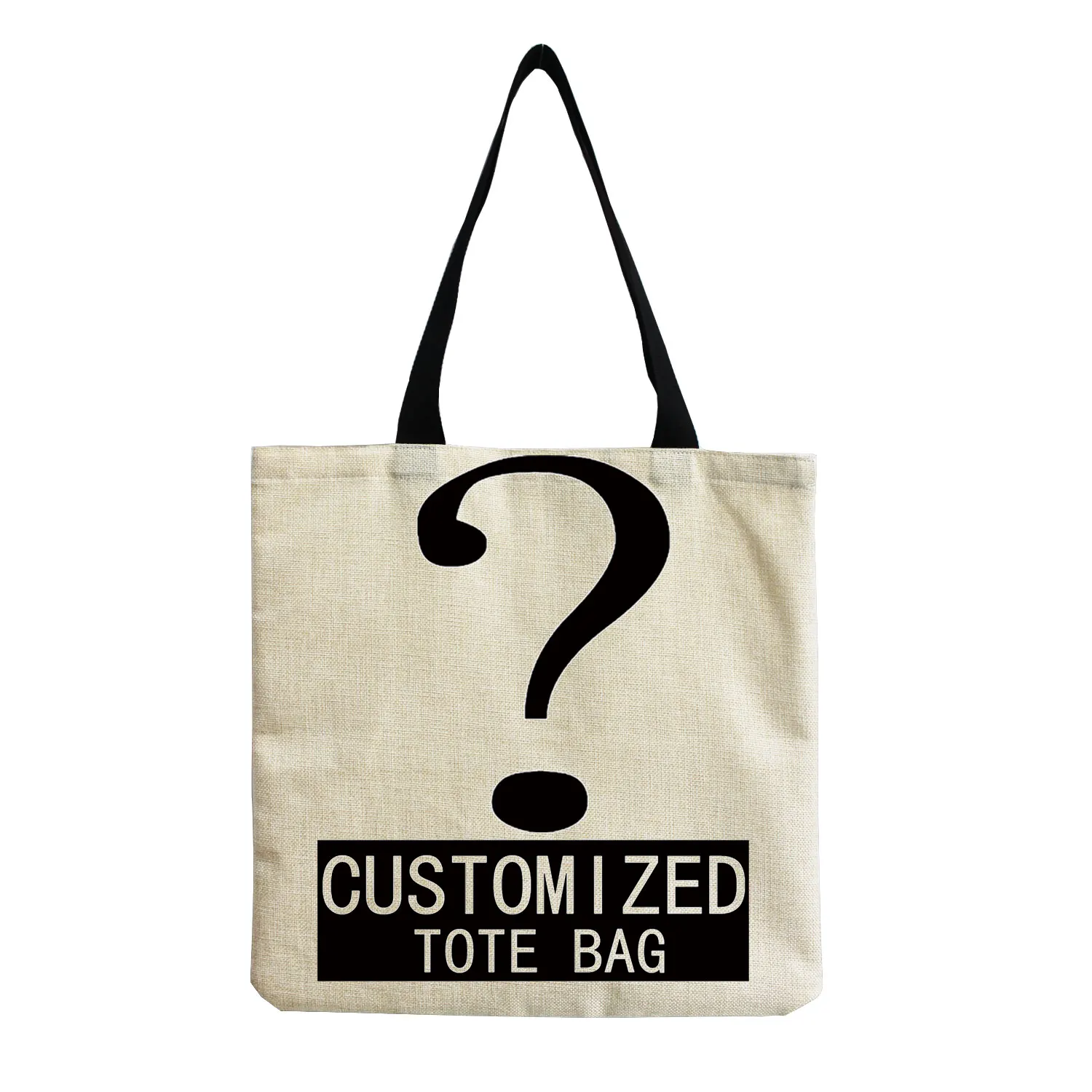 

Personal Customize Women Tote Bag Handbags With Print Logo Custom Your Pictures Shopping Bags DIY Travel Beach Bag Shoulder Bags