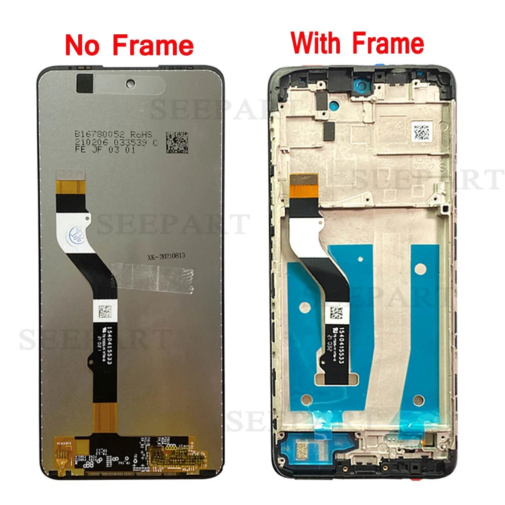 100% протестированный 6 8 &quotЖК-дисплей для Motorola Moto G60S ЖК-дисплей с сенсорным экраном