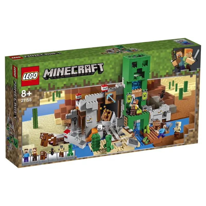 Конструктор LEGO Minecraft 21155 Шахта крипера | Игрушки и хобби
