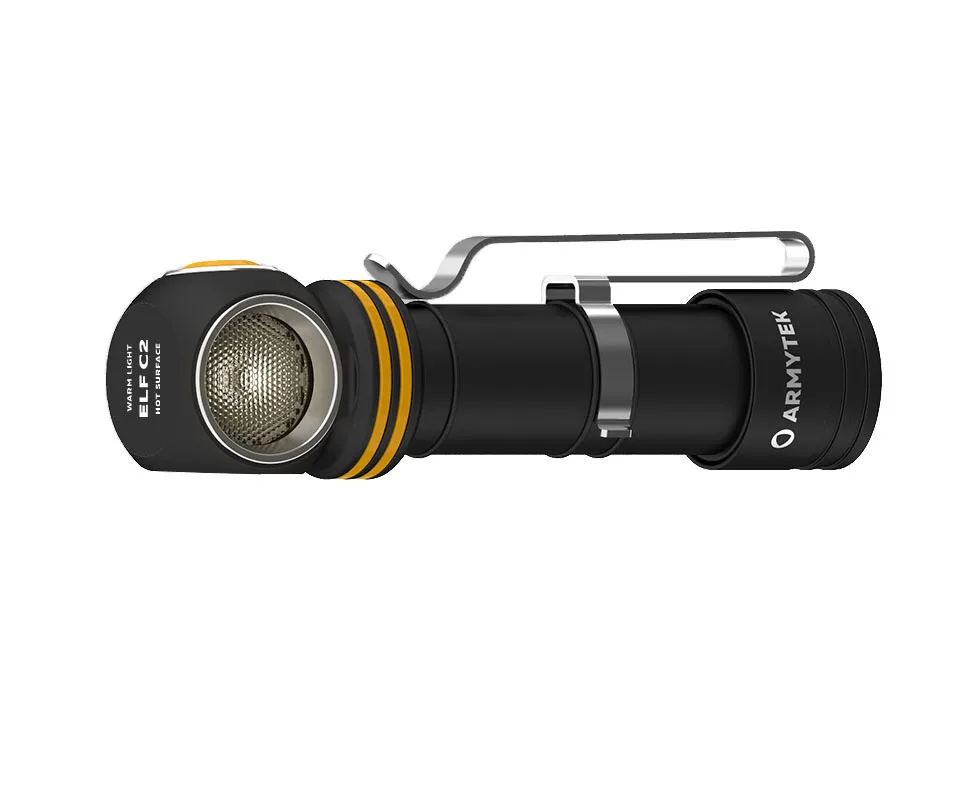 Мультифонарь светодиодный Armytek Elf C2 Micro USB+18650 1023 лм теплый свет аккумулятор (F05102W) |