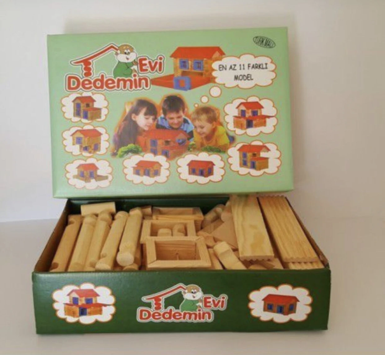 92 шт. 100% натуральный деревянный пазл-конструктор для детей | Игрушки и хобби