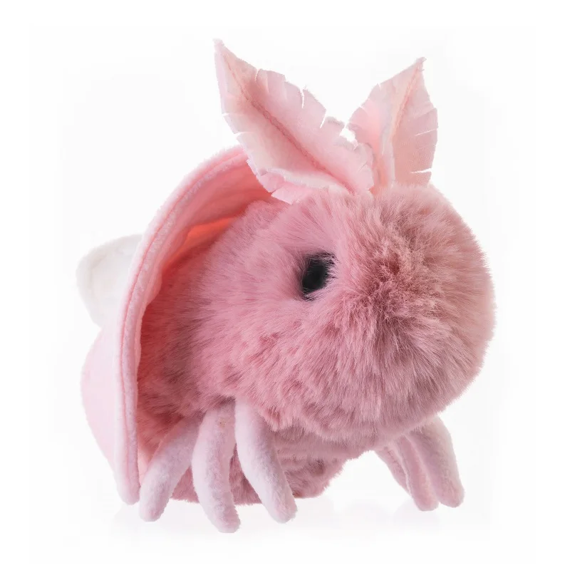 Мягкая игрушка BOOMTS моль &quotМолли&quot пудровая из искусственного меха - купить по