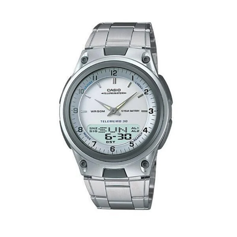 Casio Мужские % 100 оригинальные цифровые винтажные часы роскошный набор 50 м