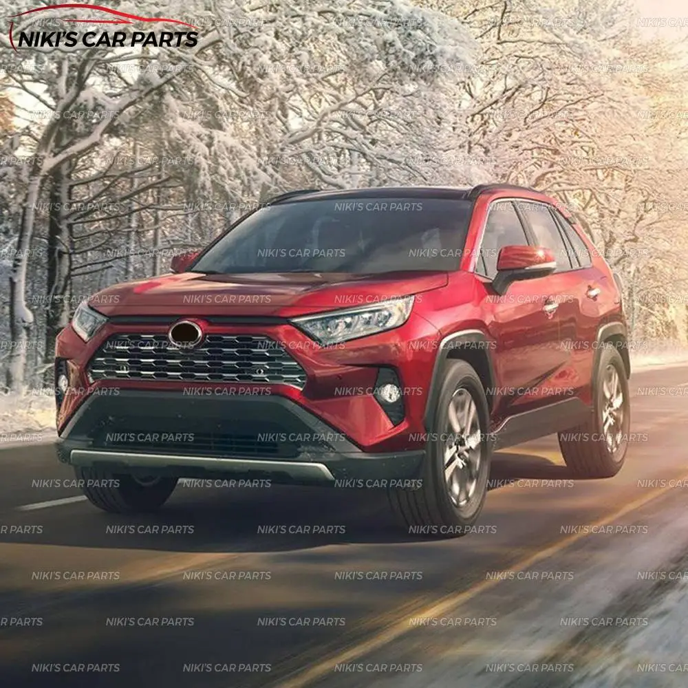 Cover of radiator grill case for Toyota RAV 4 2019- ABS plastic 1 set / 2 pcs molding decoration car styling exterior | Автомобили и