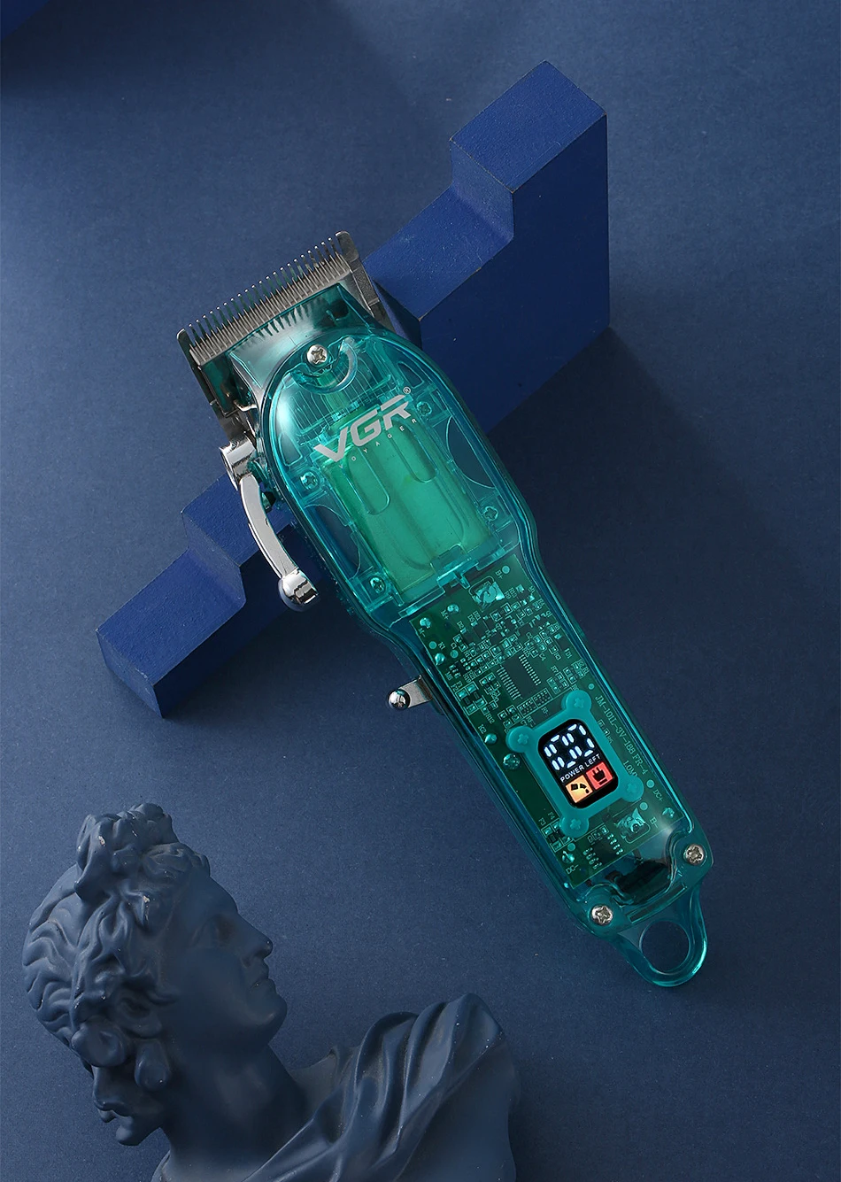 Машинка беспроводная для стрижки волос бороды и усов с аккумулятором высокой