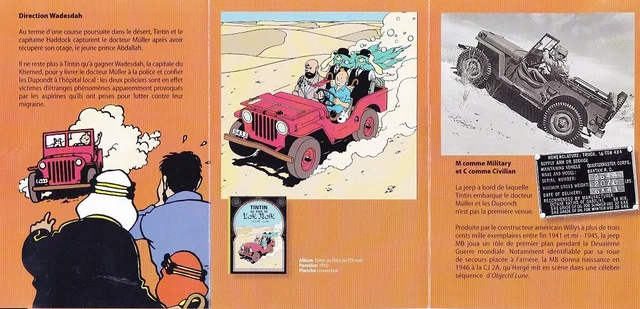 Tintin | Railed/motor/cars/bicycles - Off-road 1943 1 43