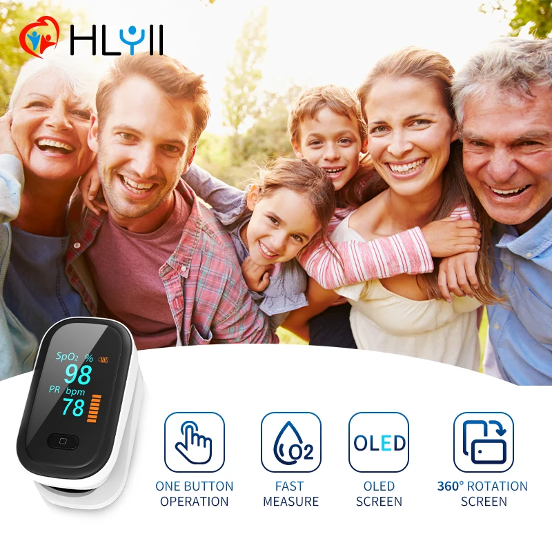 Пульсоксиметр профессиональный прибор для измерения пульса и уровня кислорода в