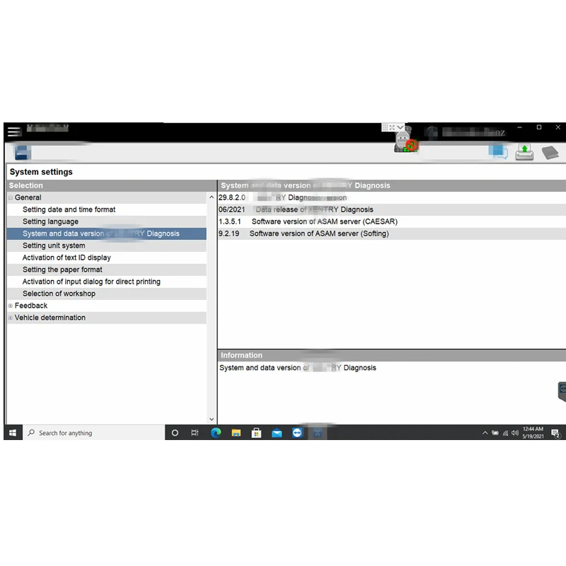 V2021.06 Xentry DAS программное обеспечение для удаленной установки и активации с