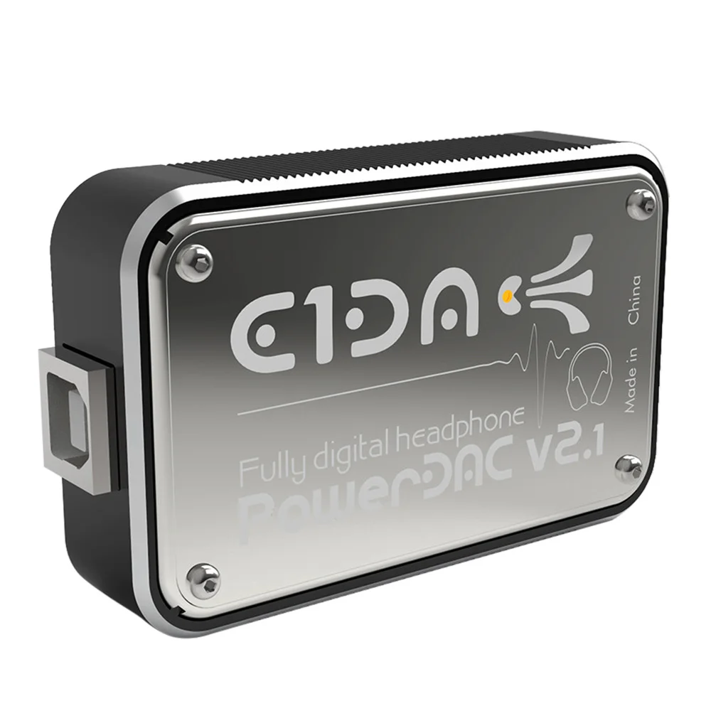 Усилитель для наушников E1DA Power DAC V2.1 PEQ DSP BLE с адаптером 2 5/3 5 кабель типа