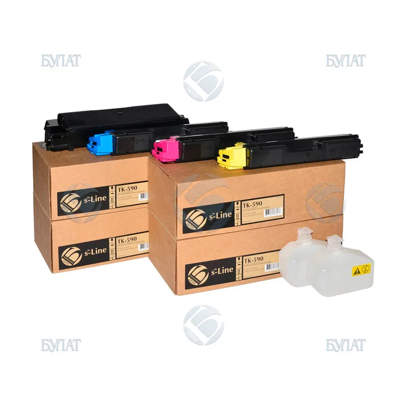 Тонер-картридж БУЛАТ s-Line TK-590K для Kyocera FS-C2026MFP FS-C2126MFP FS-C2526MFP FS-C2626MFP (Чёрный 7000 стр.) |
