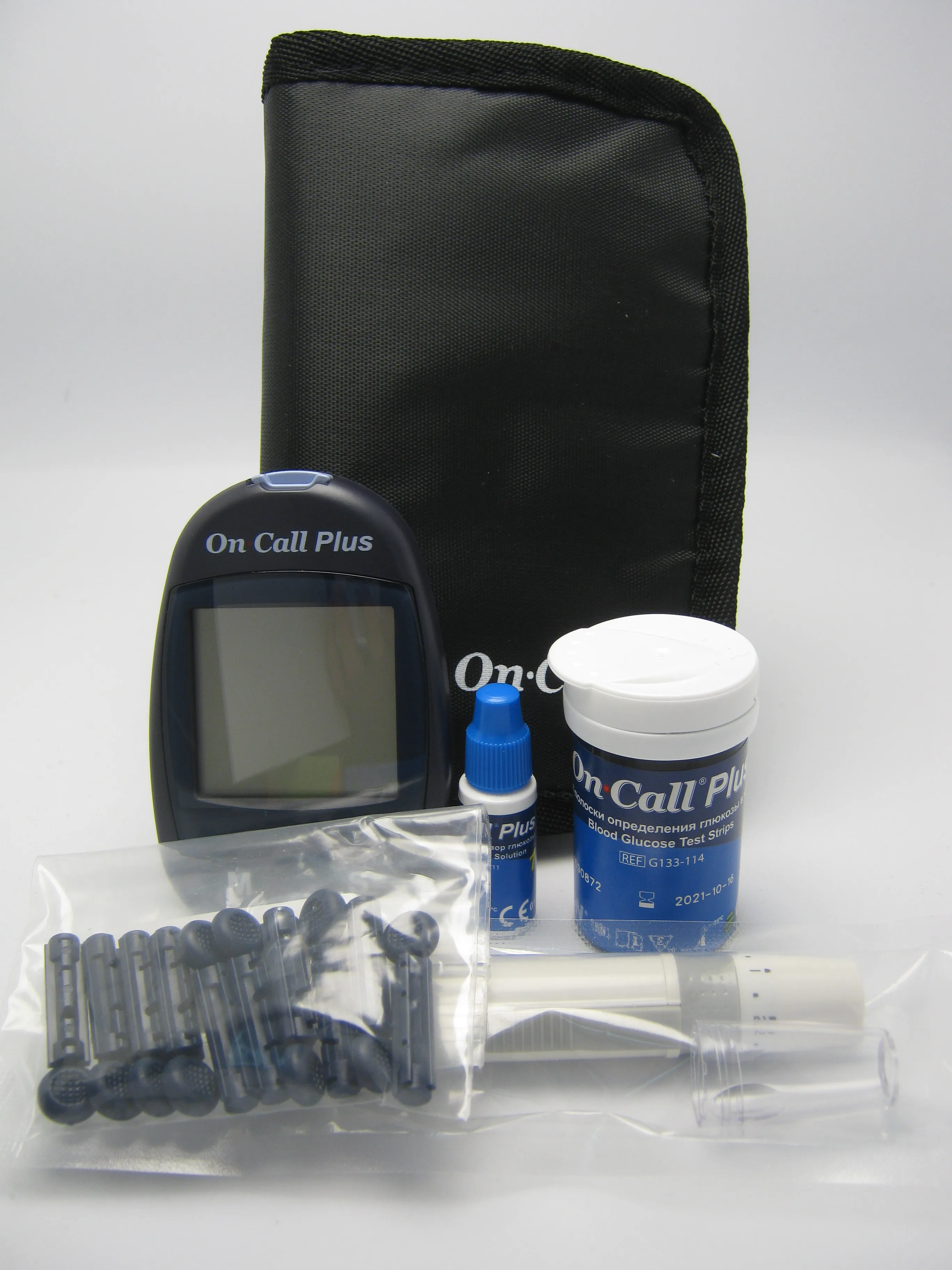 Глюкометр On Call Plus + 50 тест полосок|Уровень глюзы в крови| |
