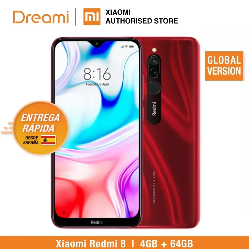 Глобальная версия Redmi 8 32 Гб rom 3 ram (последнее поступление!) redmi 832 телефон смартфон |