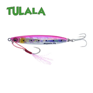Pink Sardine Tulala Металл литой 35 г джиг ложка Shore отсадка литья свинцовая Рыбная Морская рыбалка на щуку Приманка снасти вобберы жесткие приманки - Цвет: Pink Sardine
