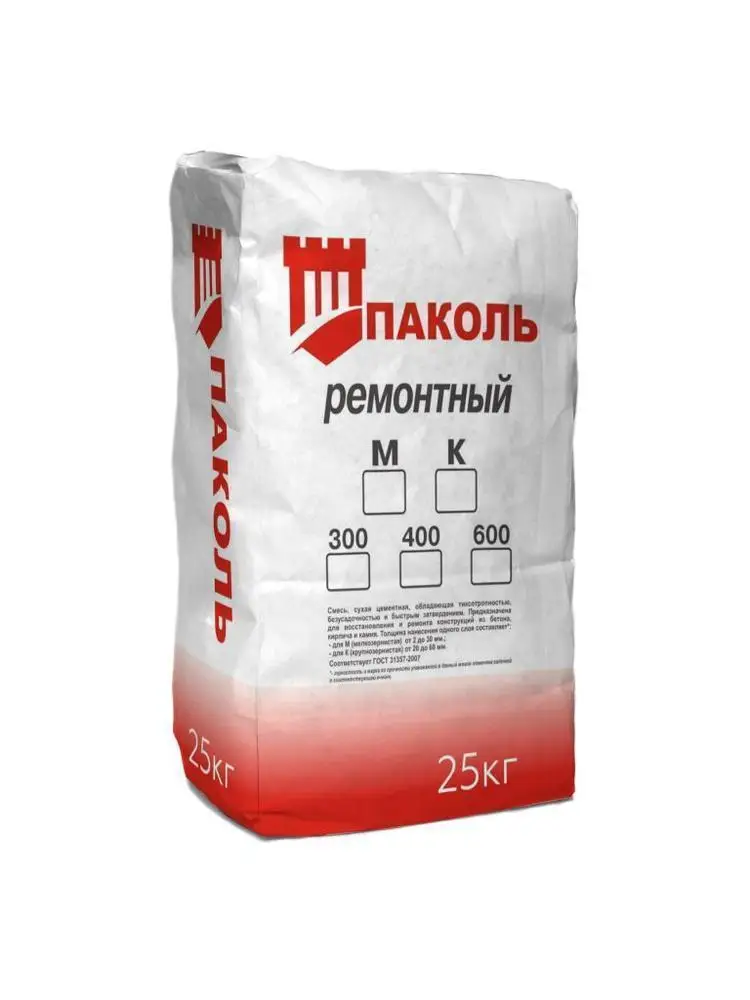 Паколь Ремонтный 600М (мешок 25 кг) 31.01.23 |